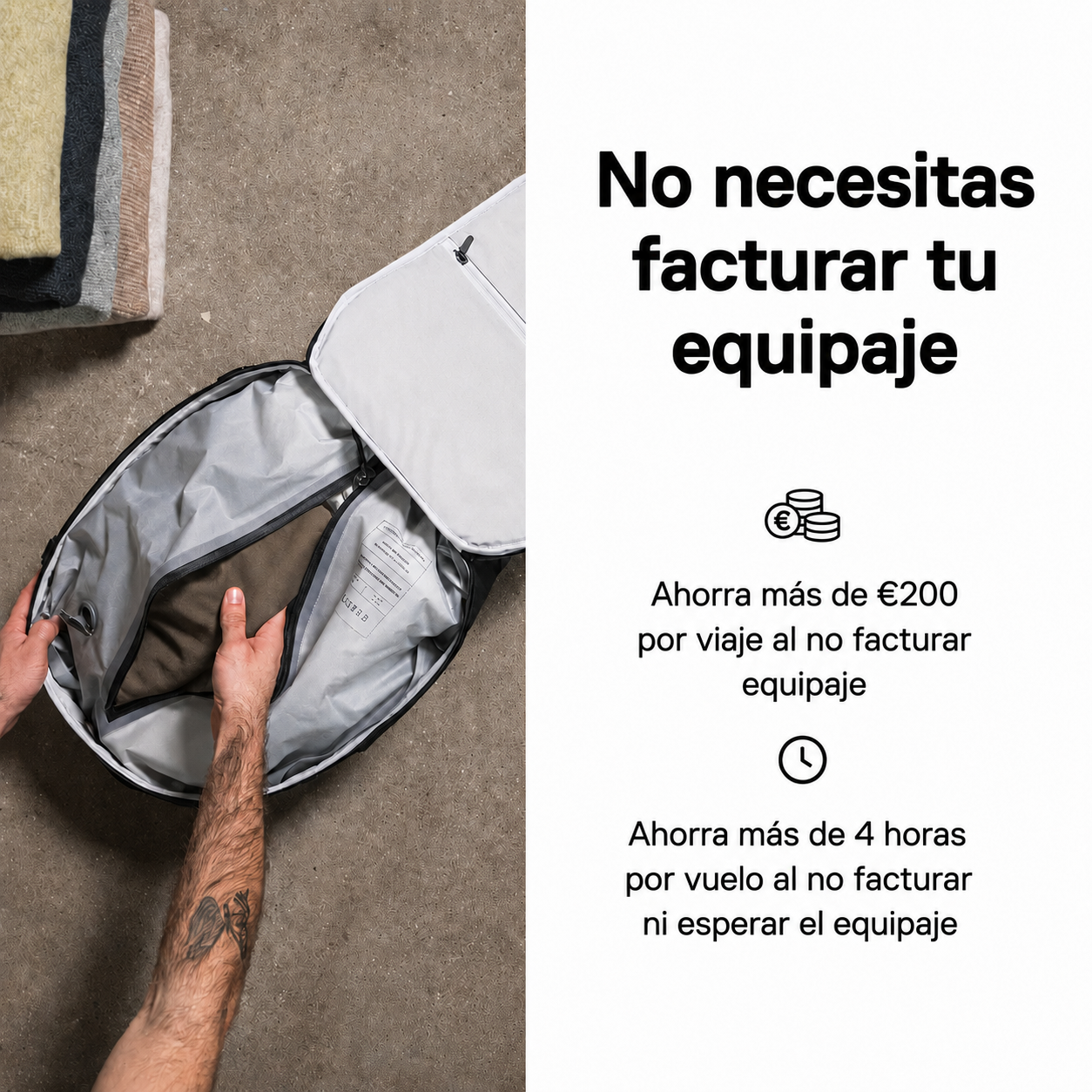 TravelVac™ Kit de Compresión